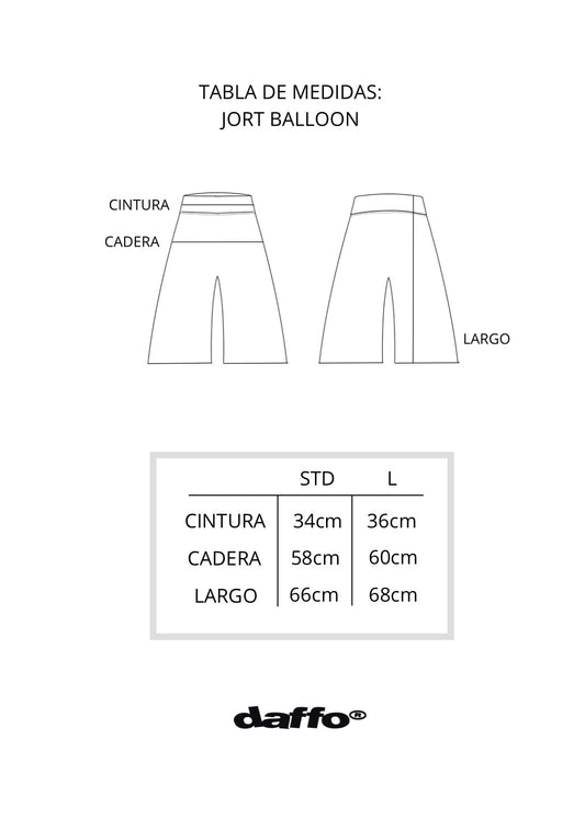 Jort balloon black