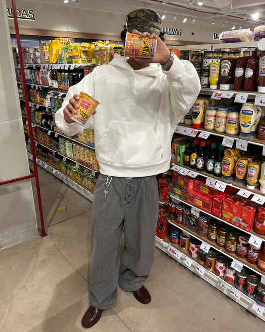 Hoodie boxy daffo®️ pearl