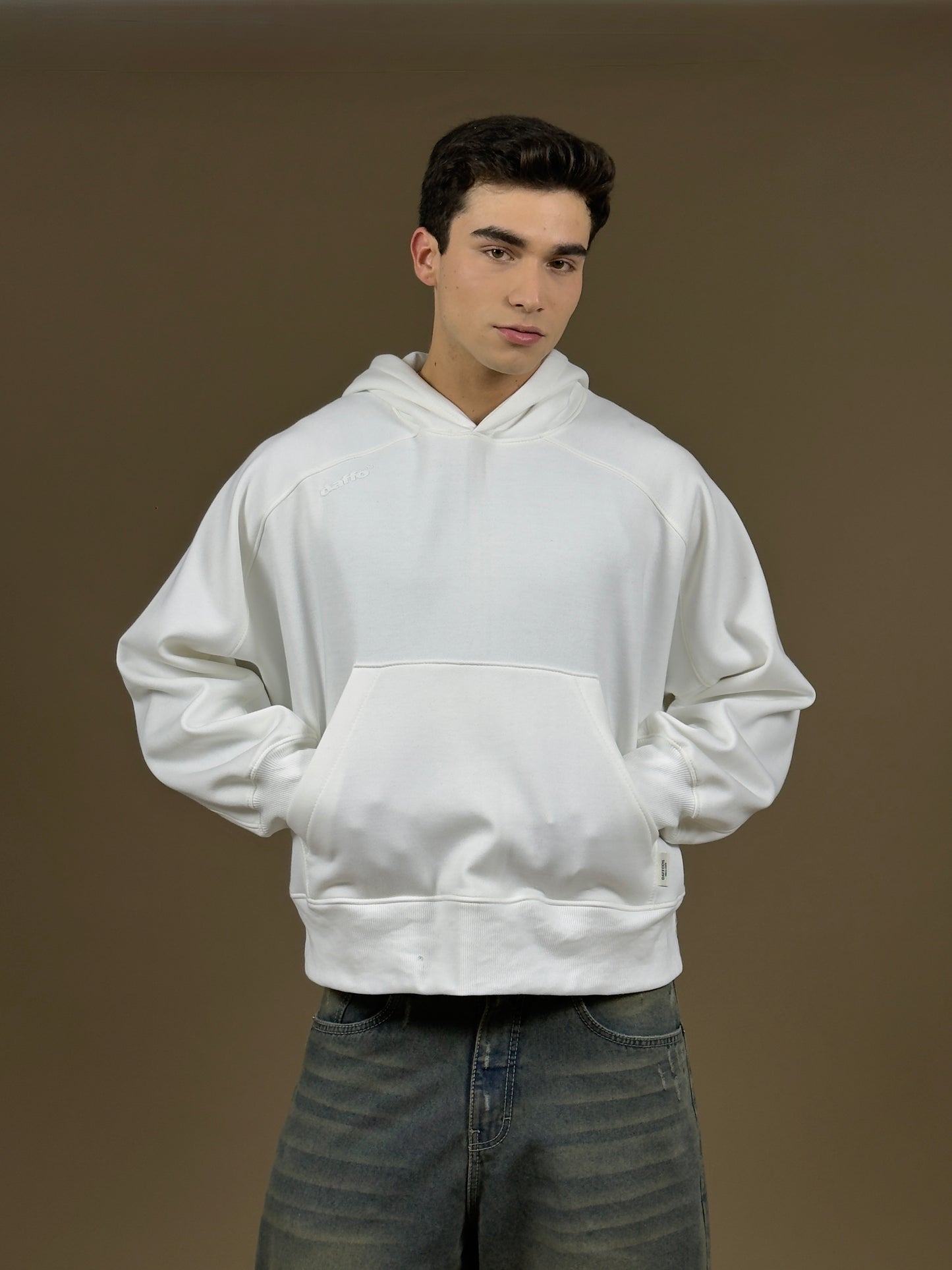 Hoodie boxy daffo®️ pearl