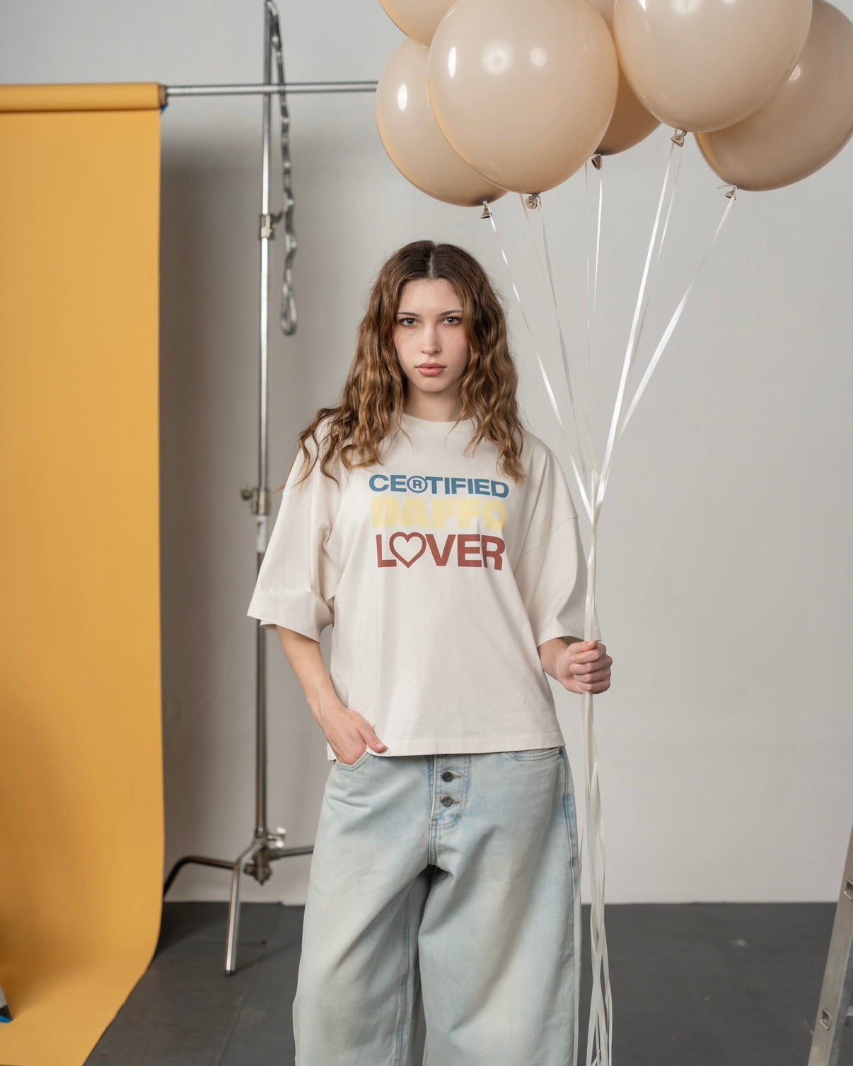 Tee cropped DAFFO L♡VER