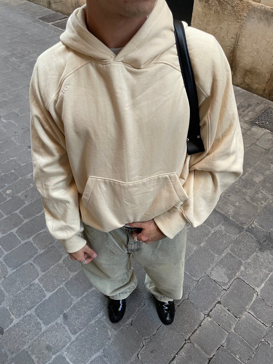 Hoodie boxy daffo®️ yellow