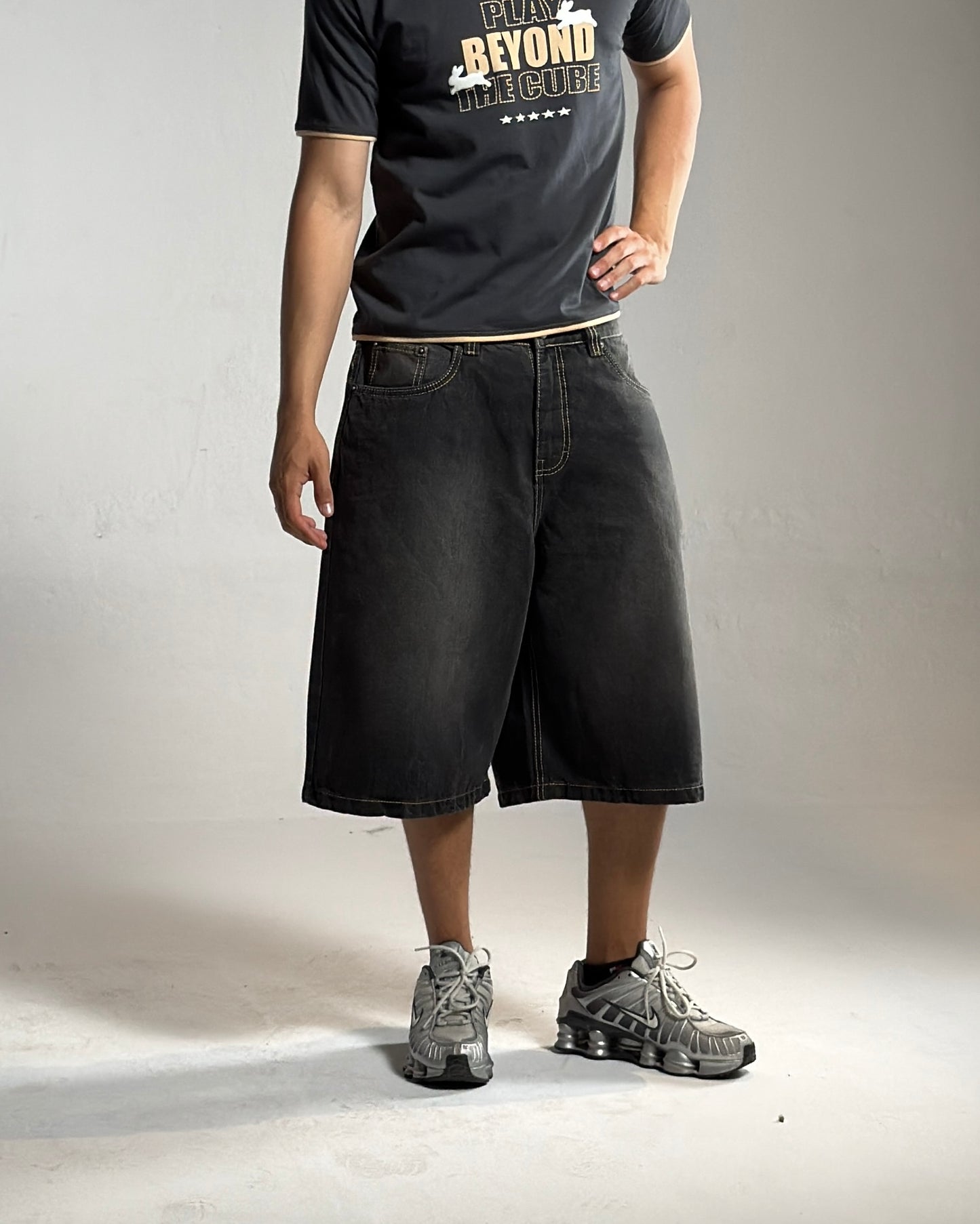 Jort baggy shadow grey