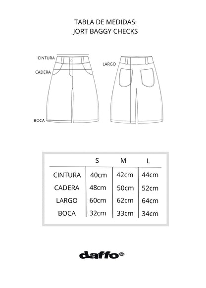 Jort baggy checks yellow