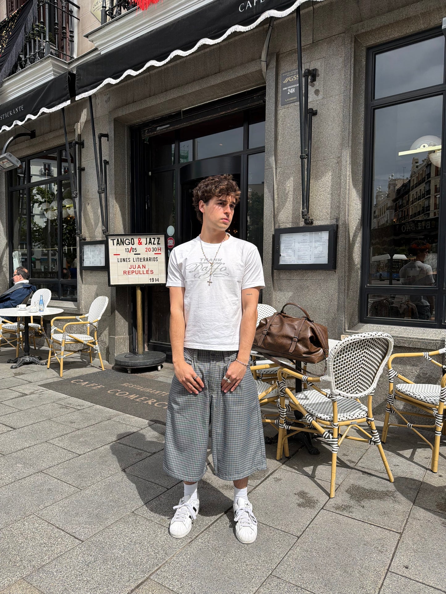 Jort baggy checks lead