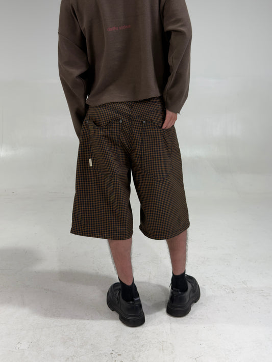 Jort baggy checks yellow