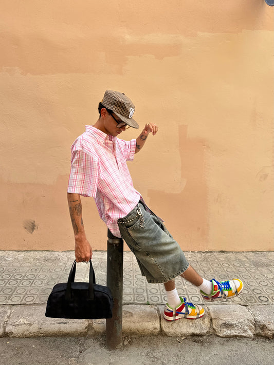 Jort denim azul verdoso