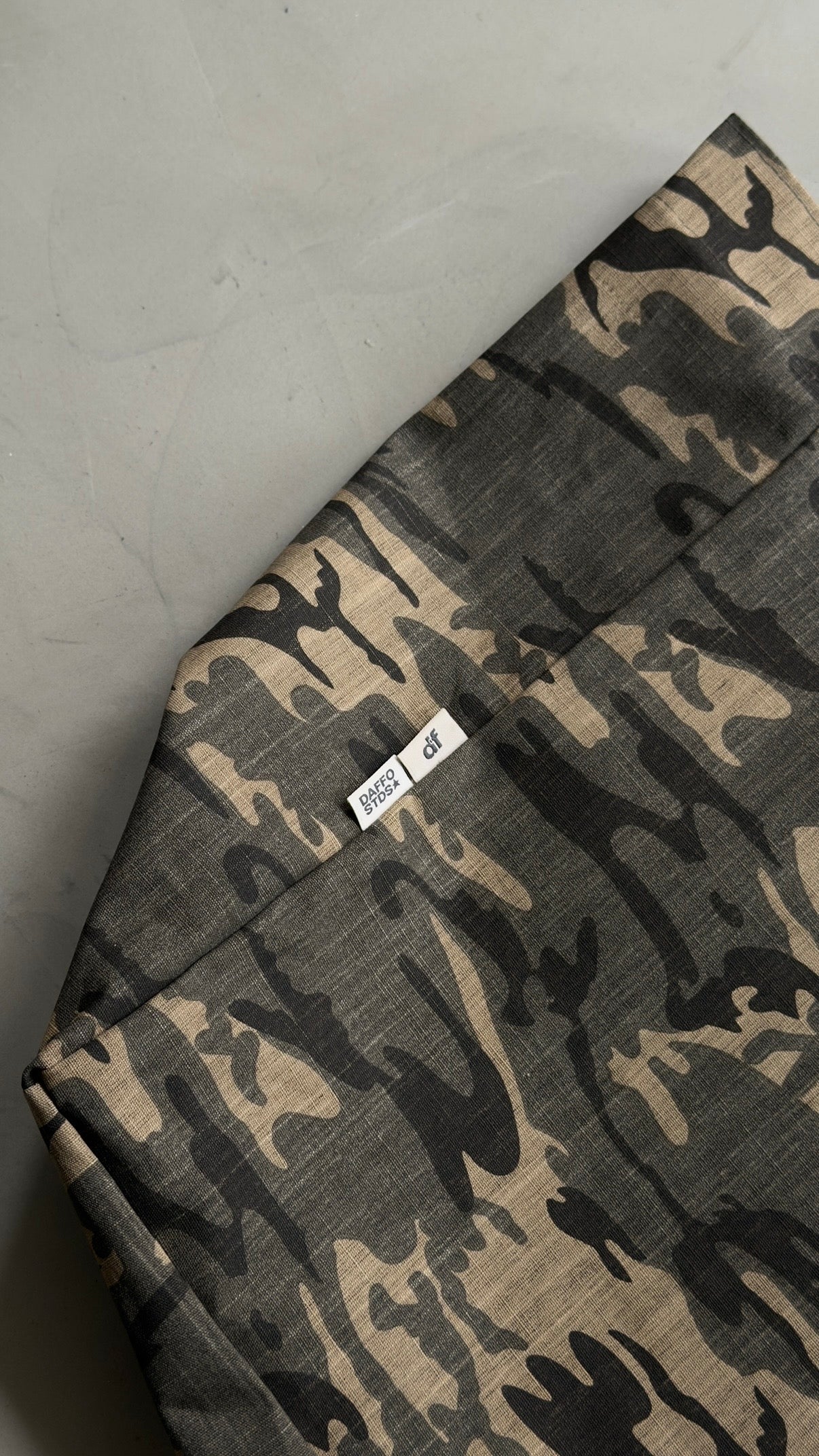 Tote bag camo