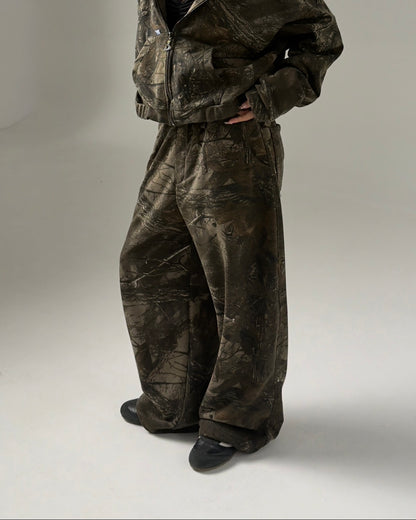 Buzo baggy camo forest