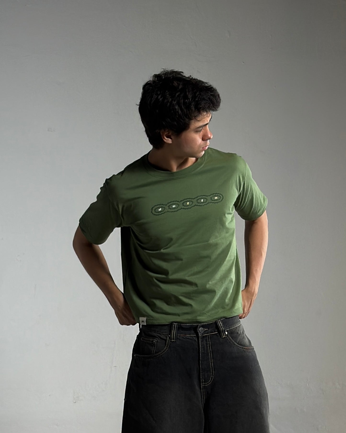 Babytee daffo green