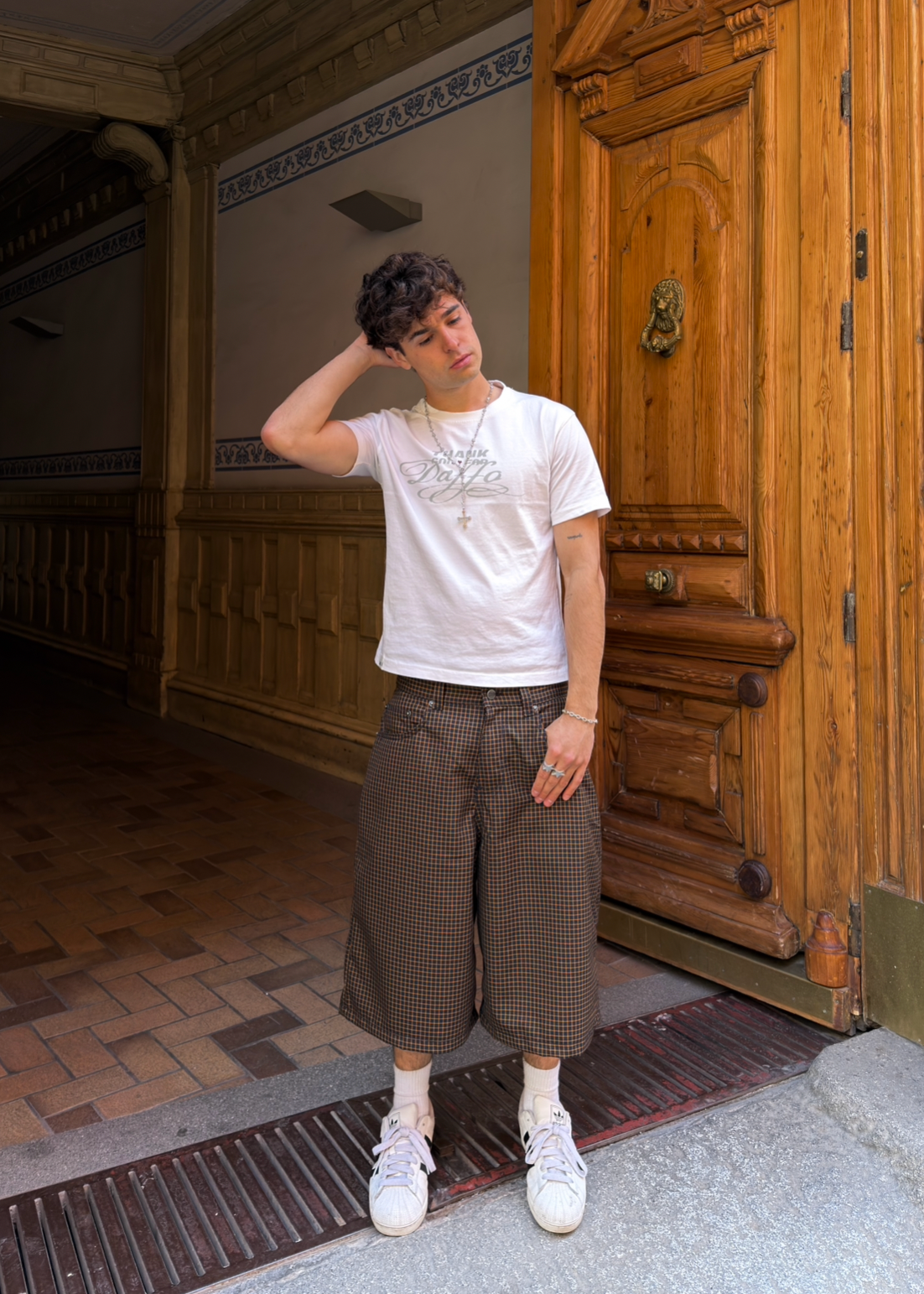 Jort baggy checks yellow
