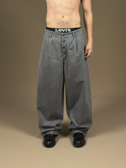 Super baggy bottons silver