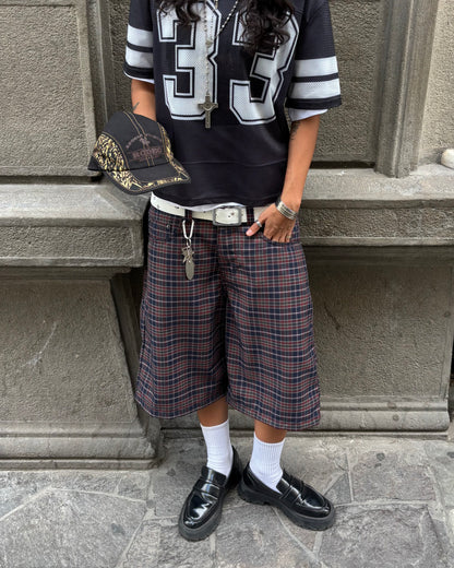Jort baggy checks red