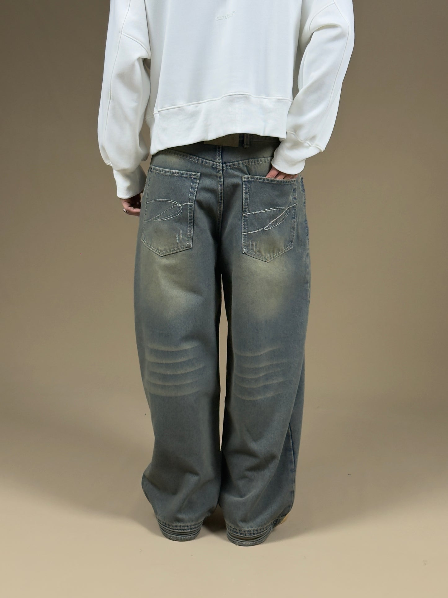 Super baggy madera wash old