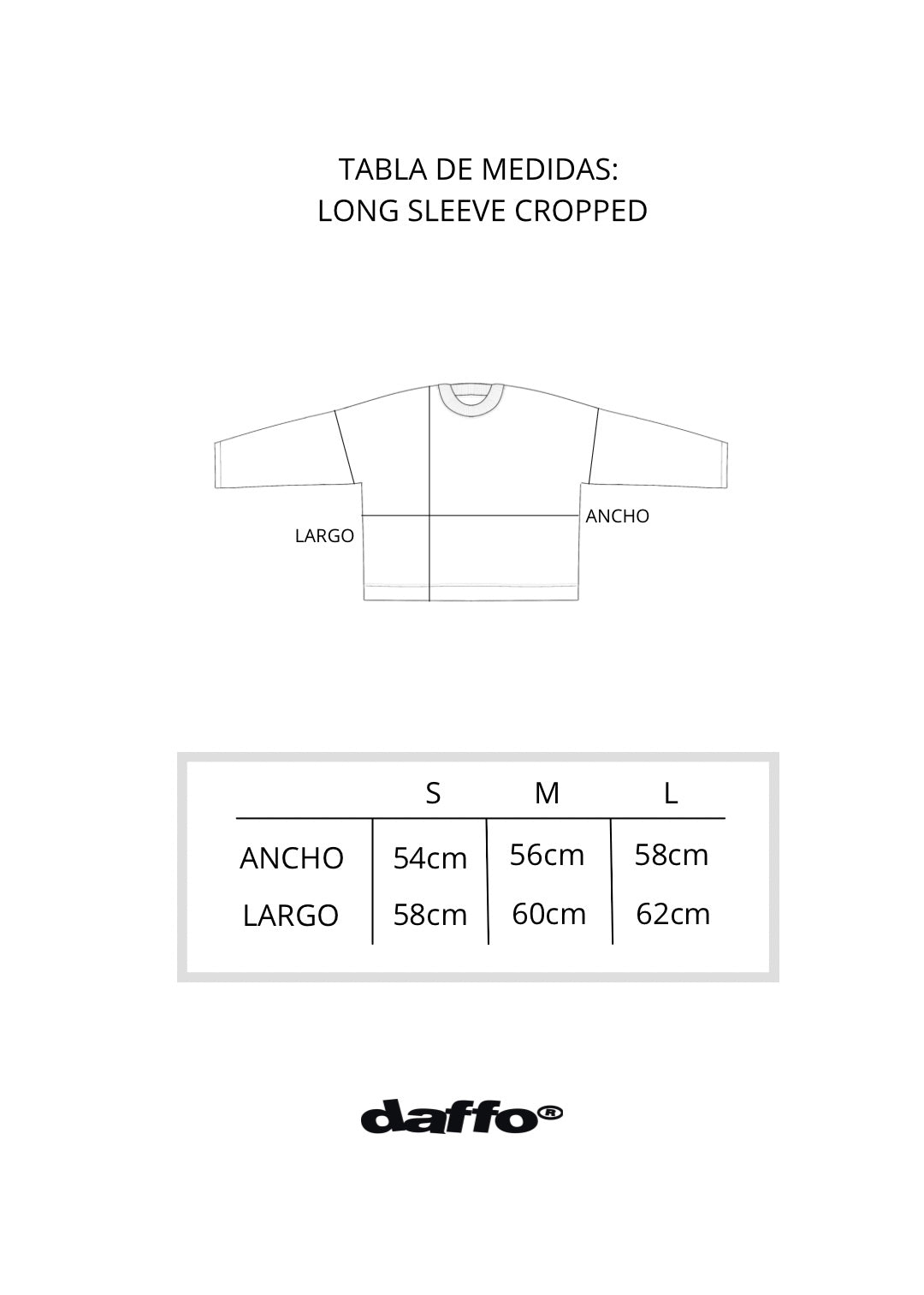 Longsleeve cropped chaos