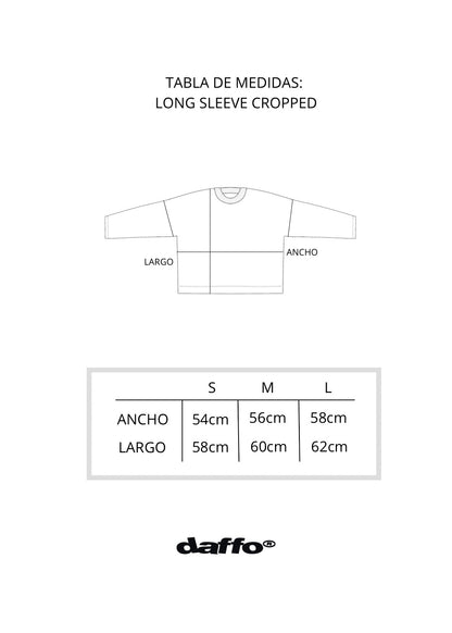 Longsleeve cropped chaos