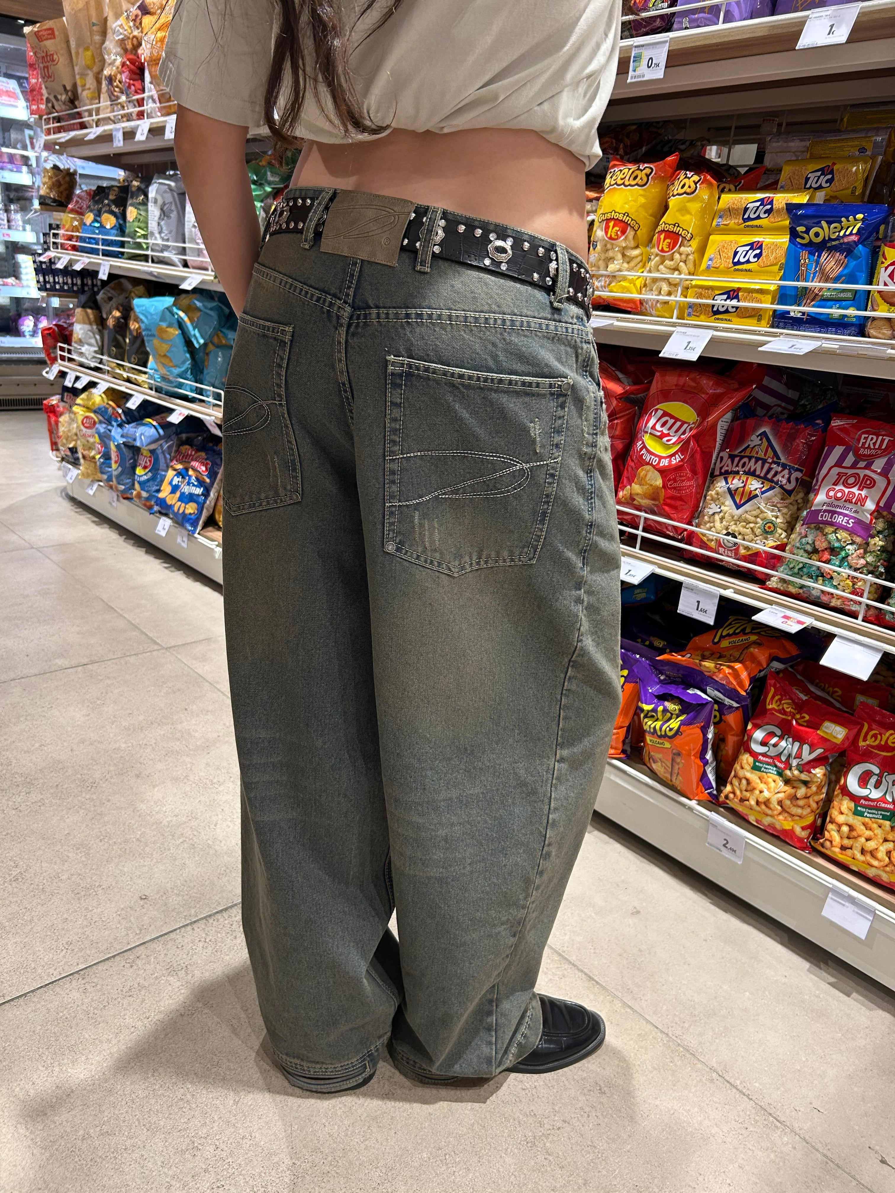 Super baggy madera wash old