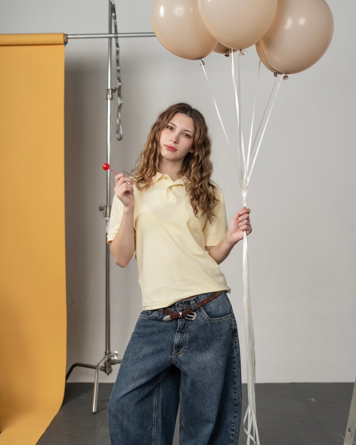 Babytee button maíz