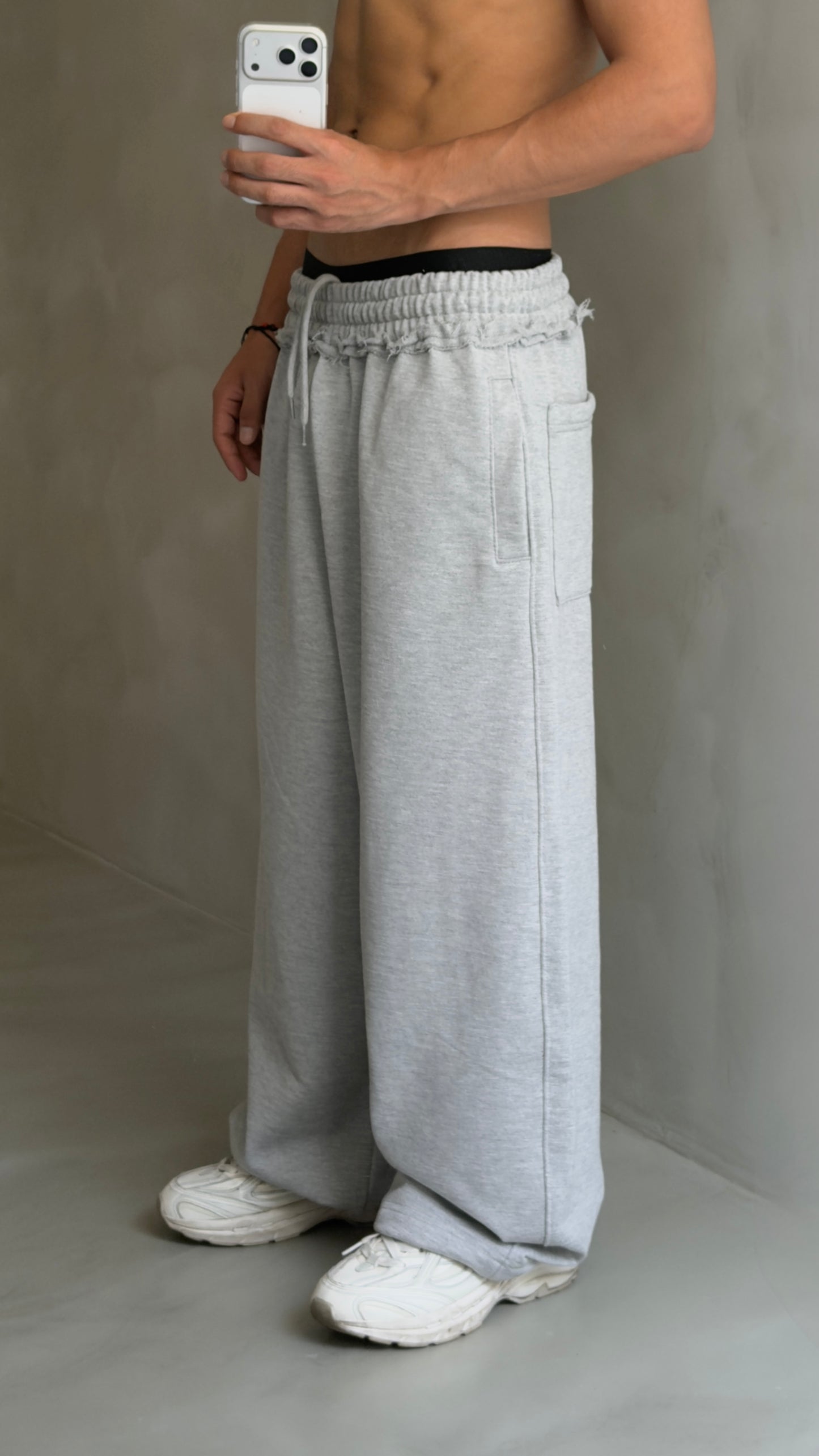 Buzo baggy frayed