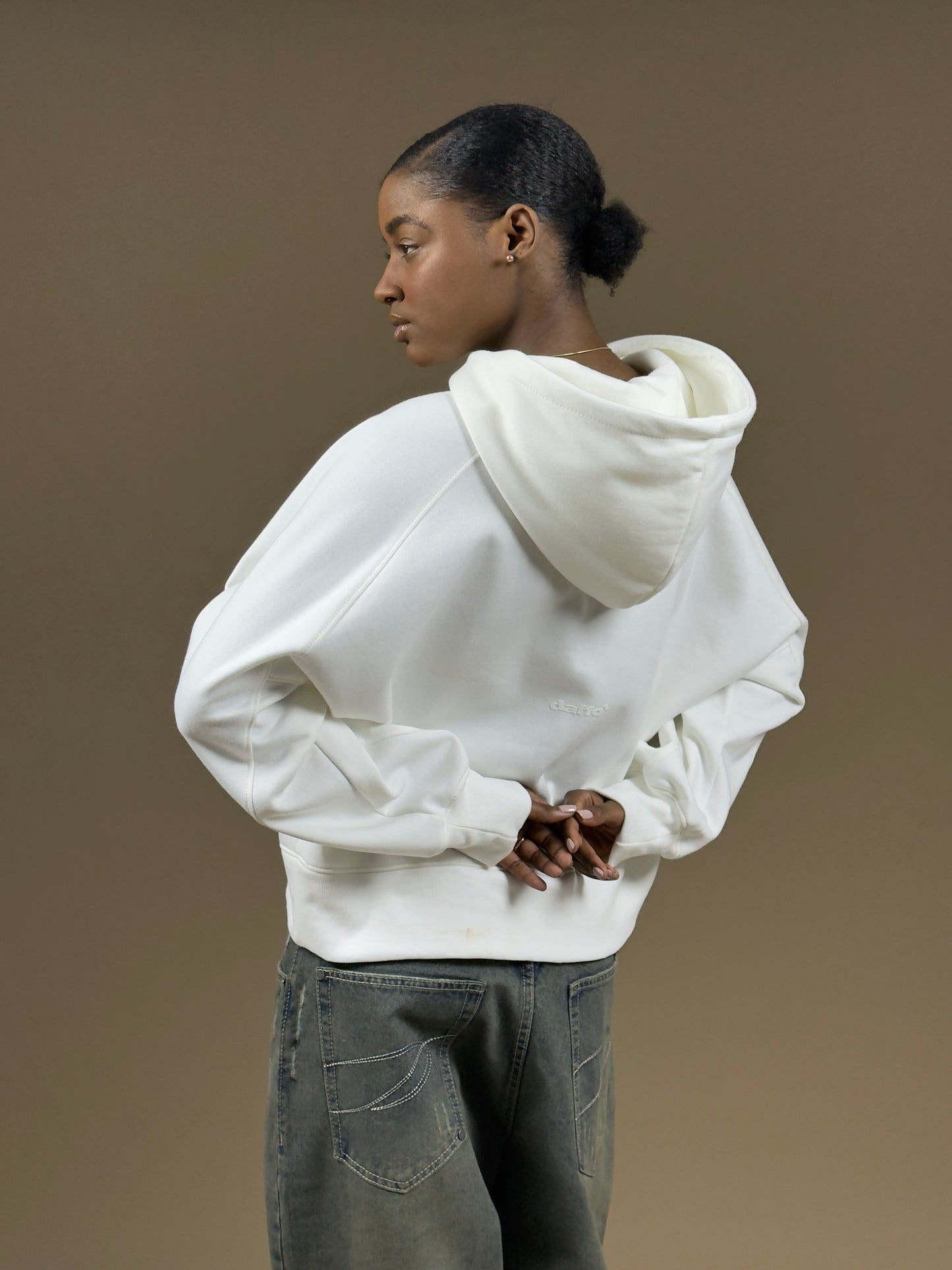 Hoodie boxy daffo®️ pearl