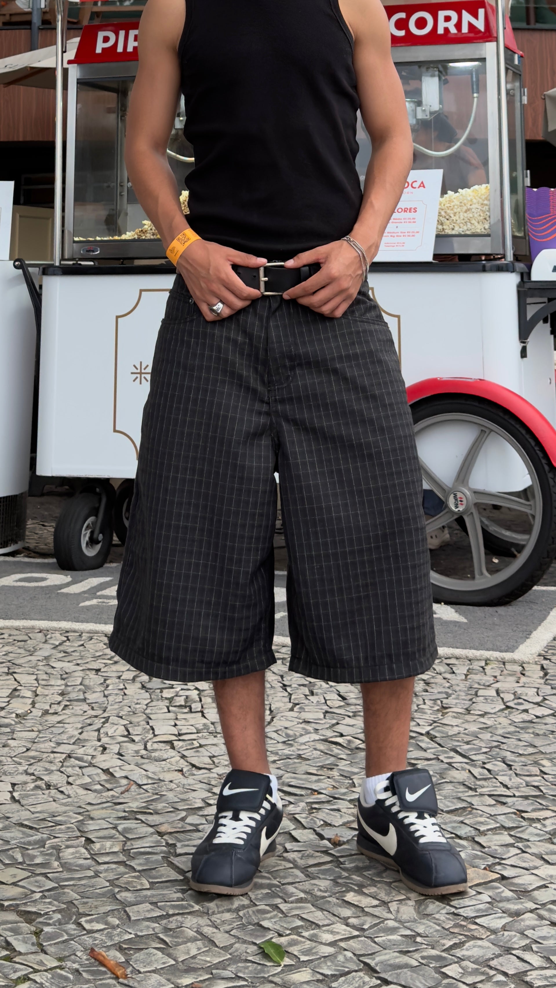 Jort baggy checks black