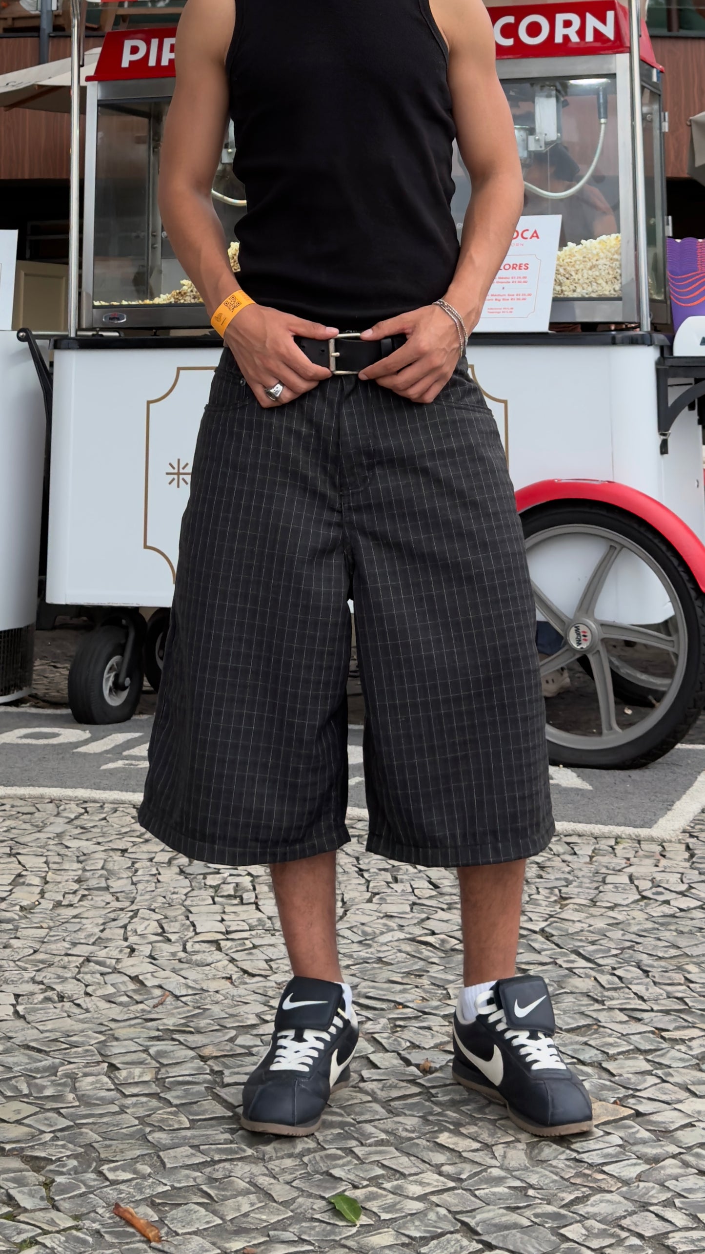 Jort baggy checks black