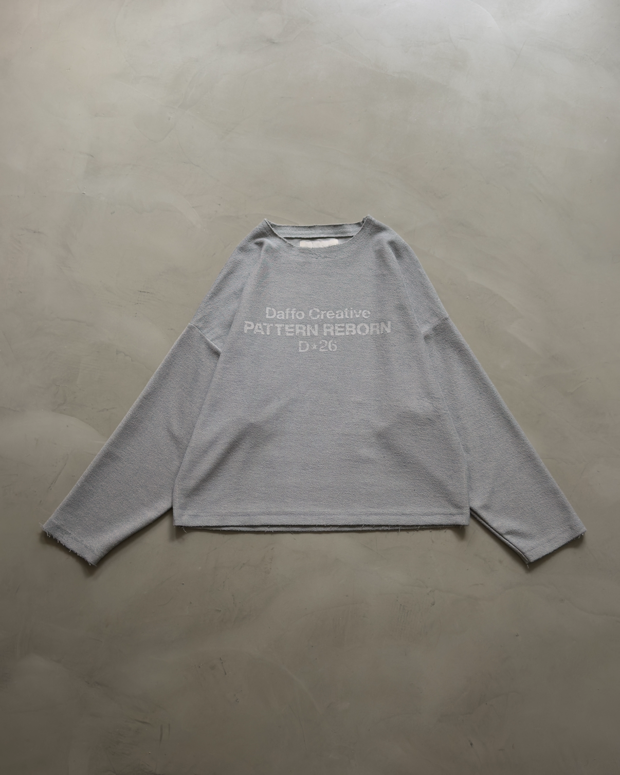 Crewneck sweater pattern reborn ice
