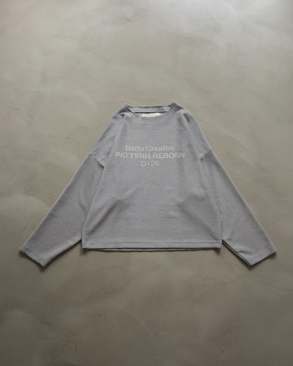 Crewneck sweater pattern reborn ice