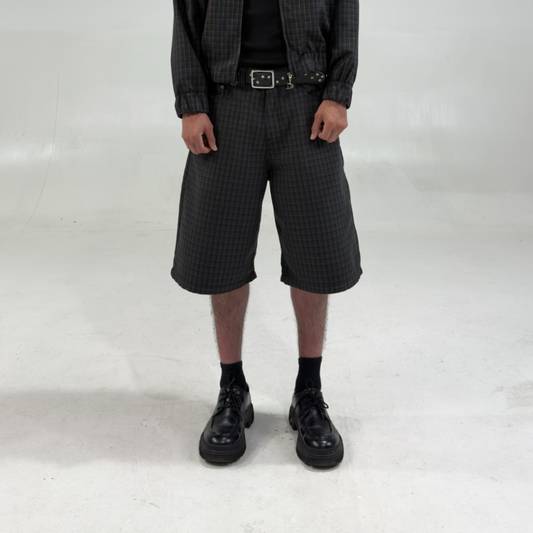 Jort baggy checks black